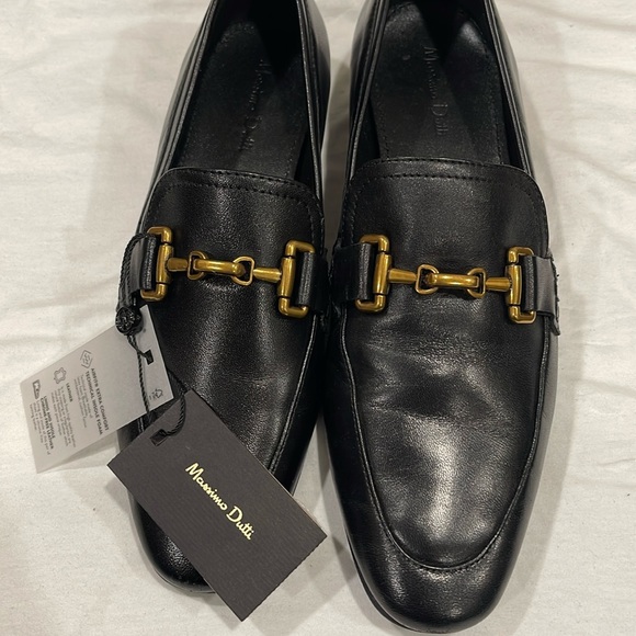 Massimo Dutti LEATHER LOAFERS WITH BUCKLE in Size‎ 5 - Picture 7 of 10
